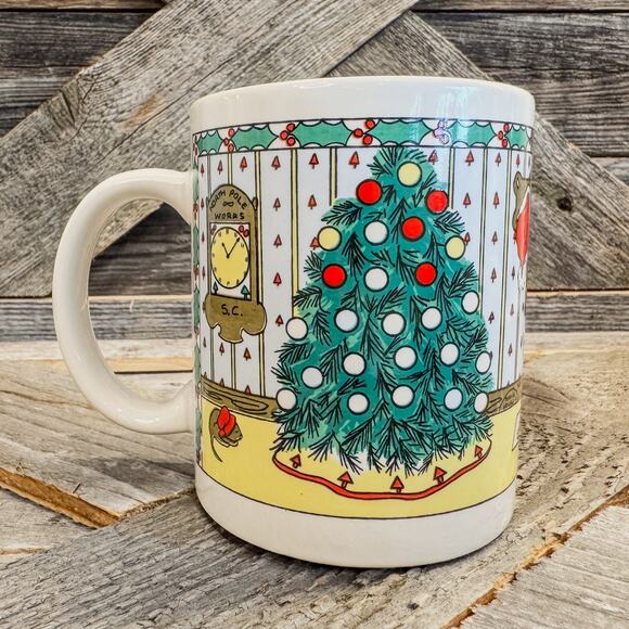 1989, Santa’s Day of Rest… Santa’s 2nd Favorite Day, Christmas Mug, 4” Tall - Picture 3 of 8